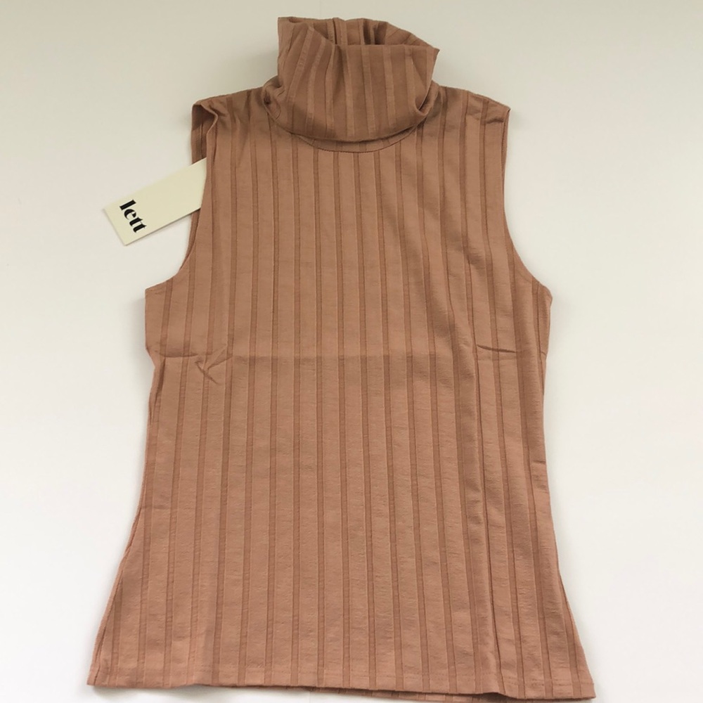 LETT Orly Ribbed Sleeveless Top